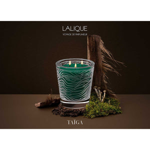 Lalique Taïga Crystal Scented Candle