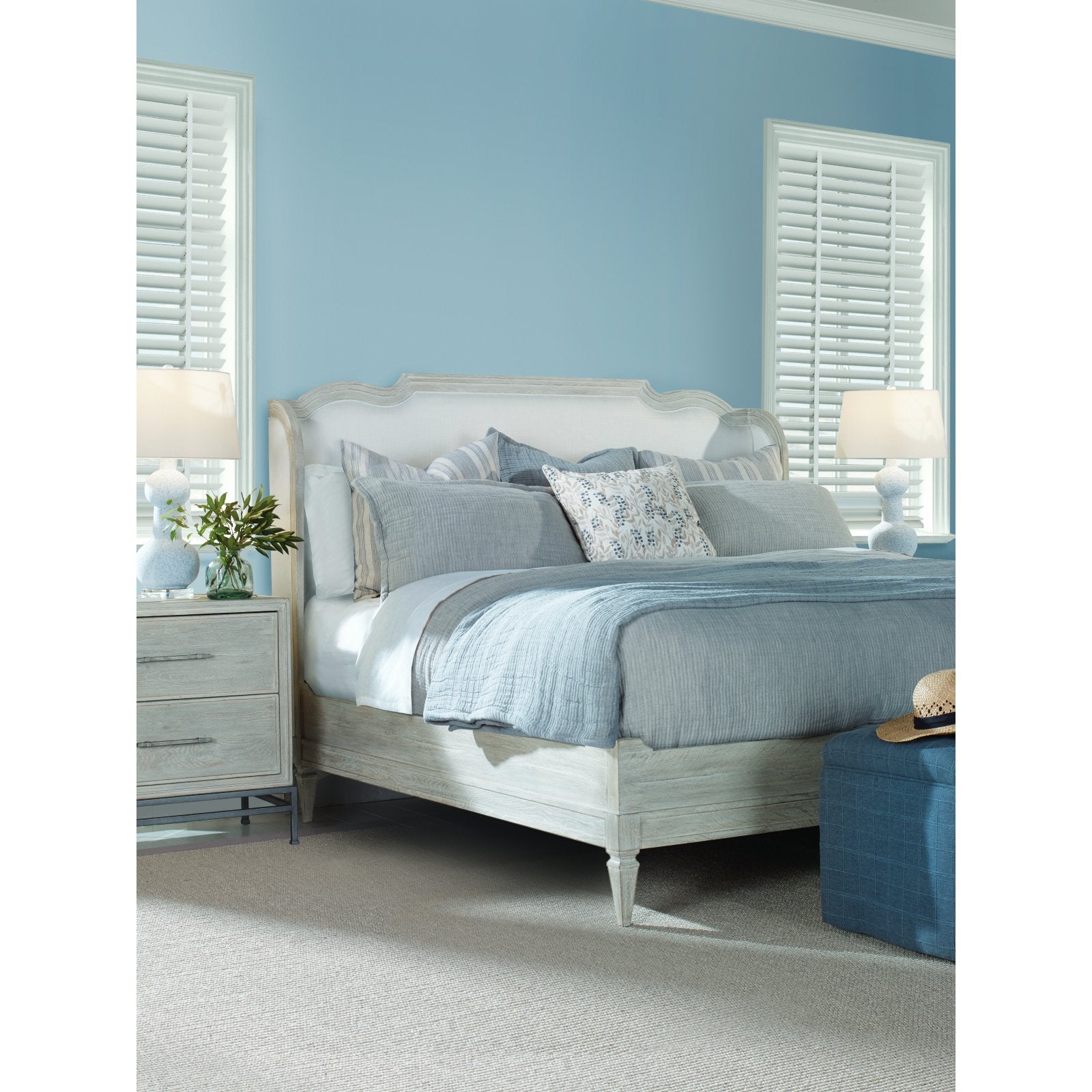 Century Furniture Camden Nichole Upholstered Bed