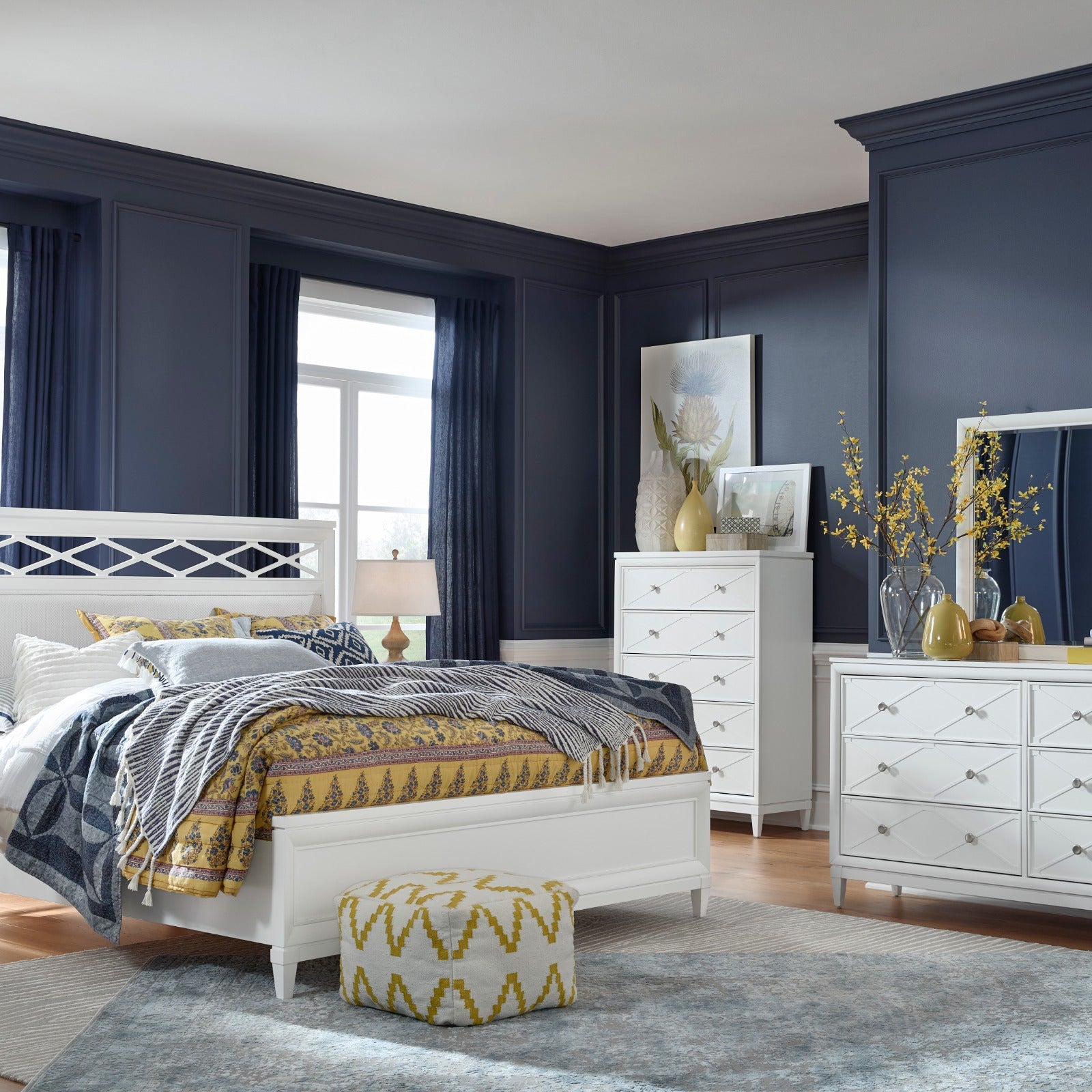 Magnussen Home Springhouse Whisper White Drawer Chest