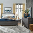 Magnussen Home Merrifield Raisin Black Double Drawer Dresser