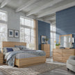 Magnussen Home Brentwood Heights Provincial Brown Panel Bed