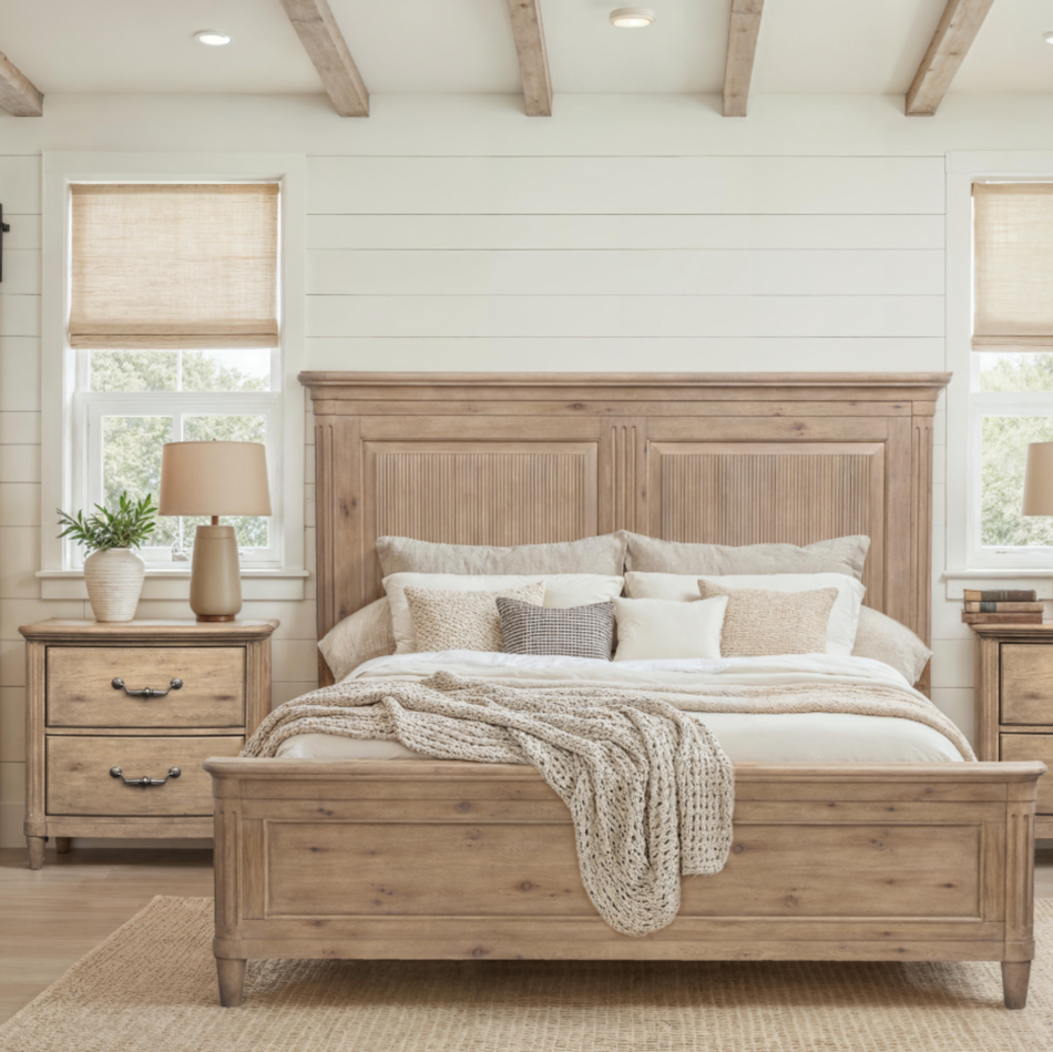 Magnussen Home Harmony Heights Belgium Wheat Panel Bed