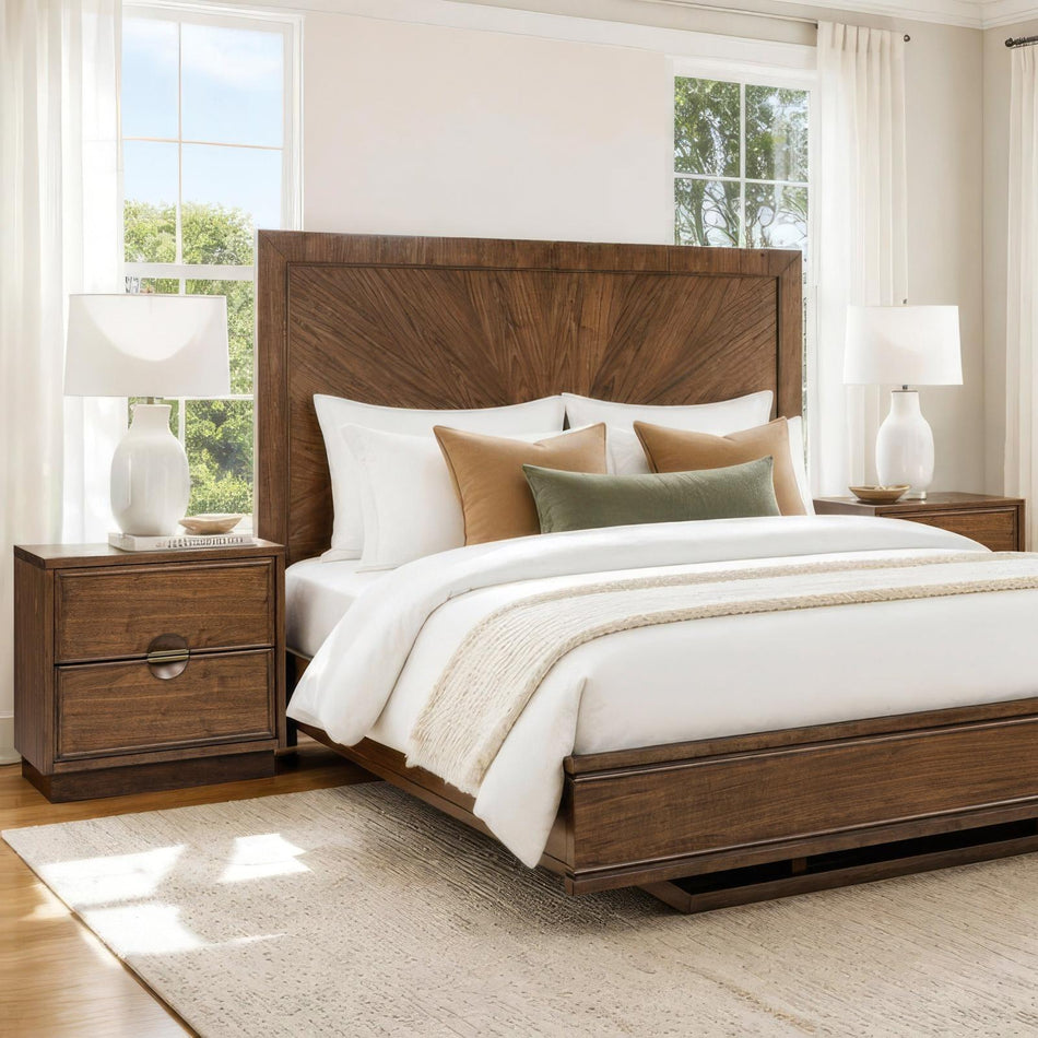 Magnussen Home Selena Brown Drawer Nightstand