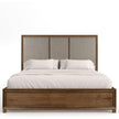 Magnussen Home Laurel Ridge Brown Upholstered Panel Bed