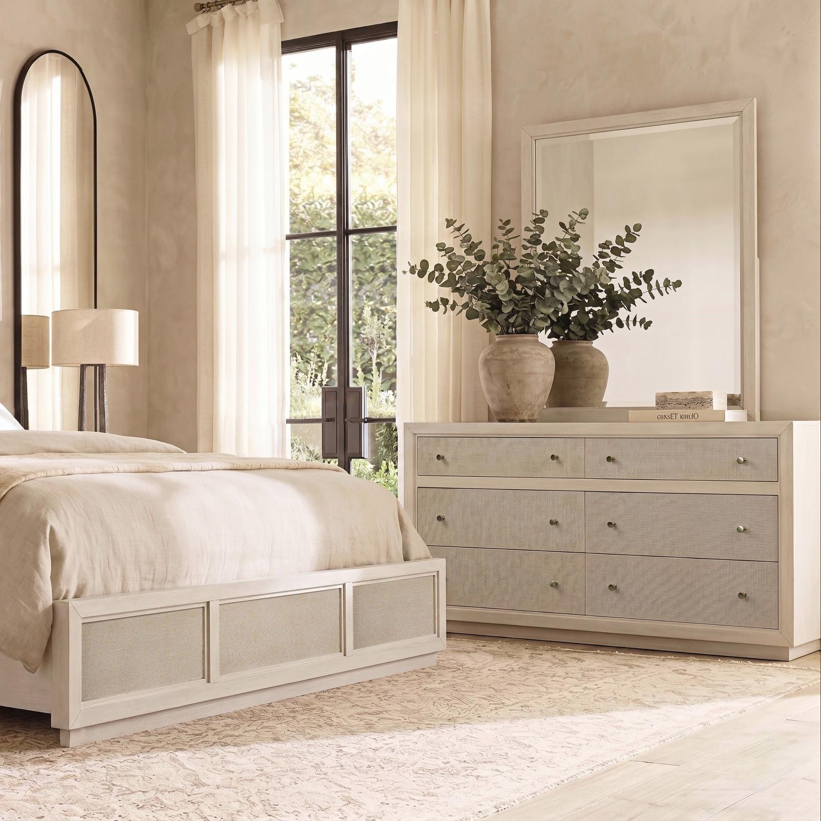 Magnussen Home Cypress Point Sand Dollar Double Drawer Dresser
