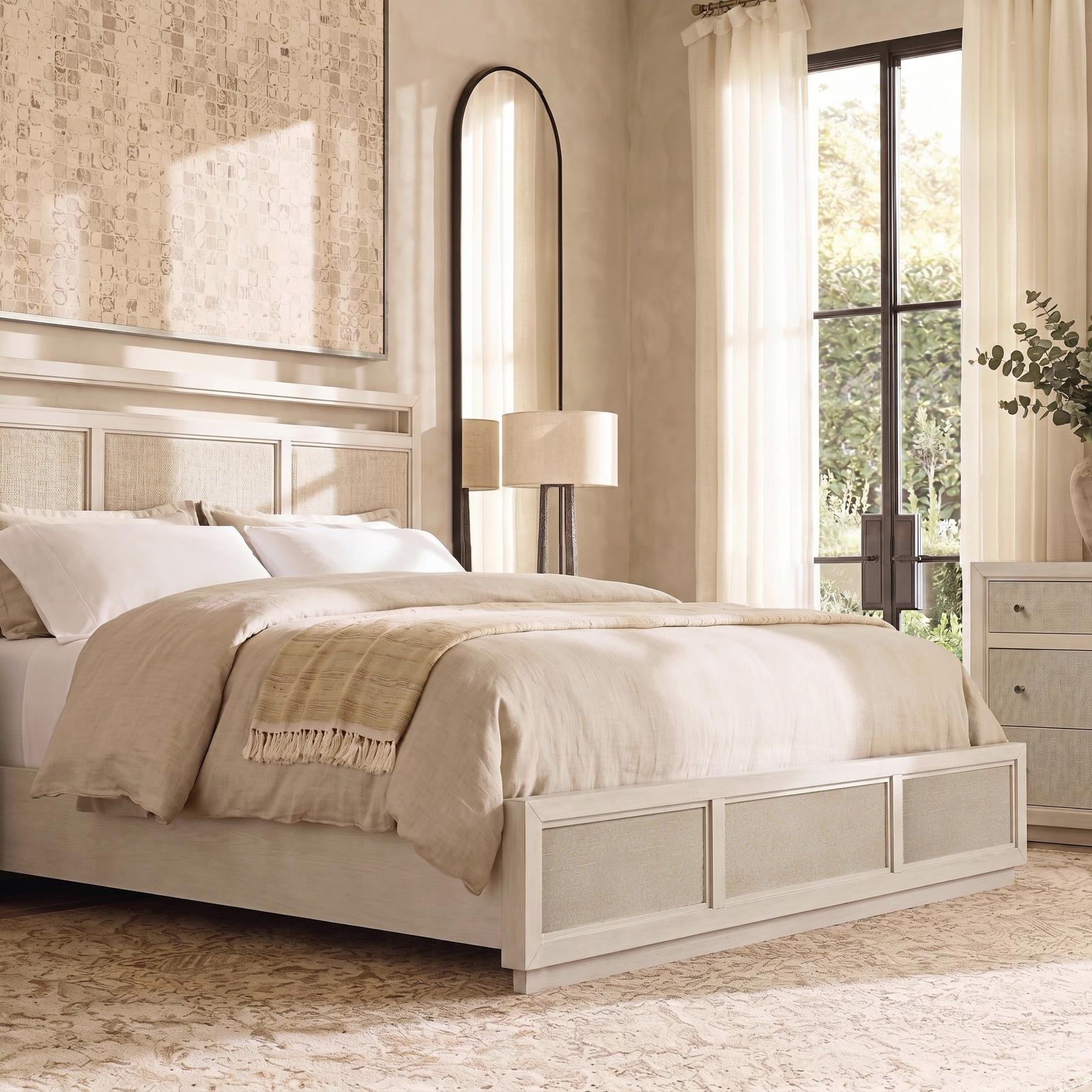 Magnussen Home Cypress Point Sand Dollar Panel Bed