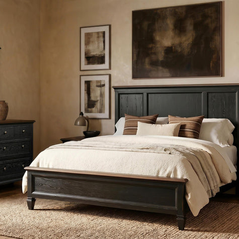 Magnussen Home Surrey Brown Panel Bed