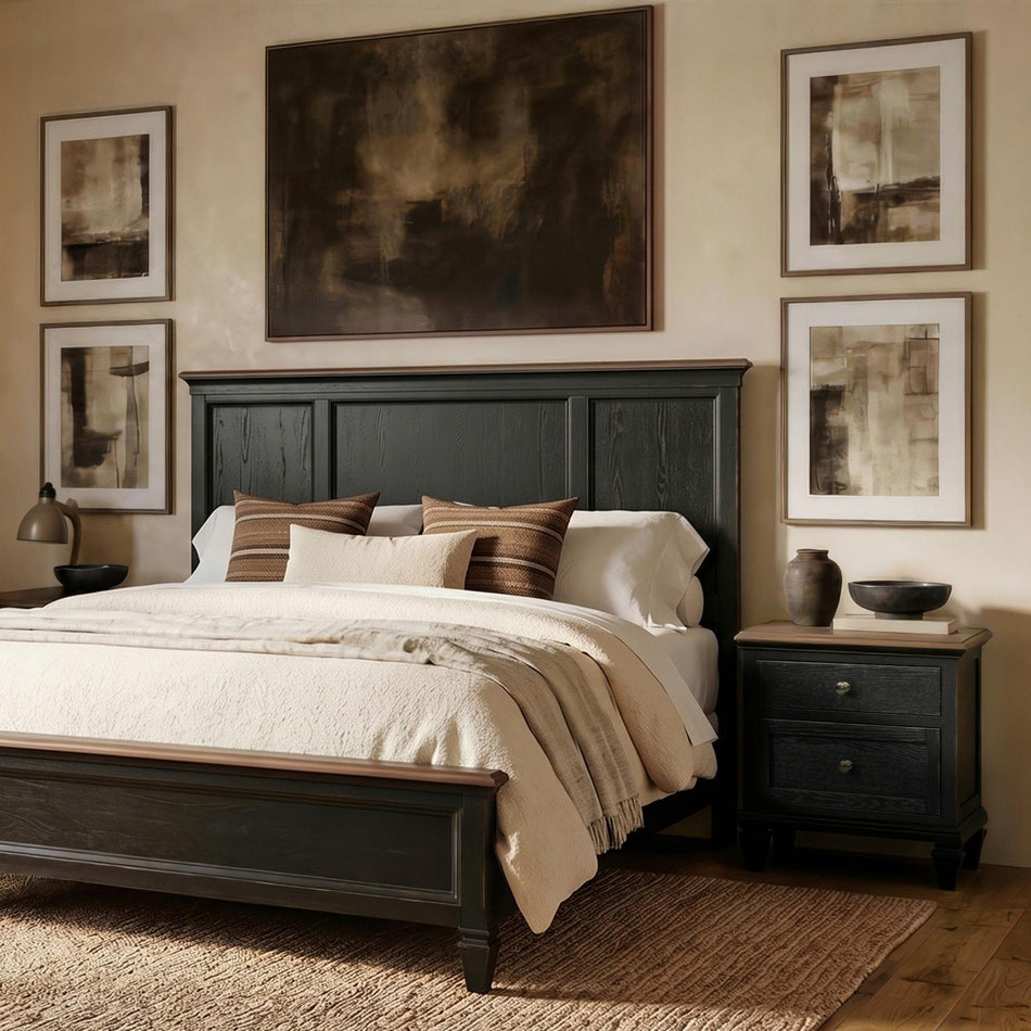Magnussen Home Surrey Brown Drawer Nightstand