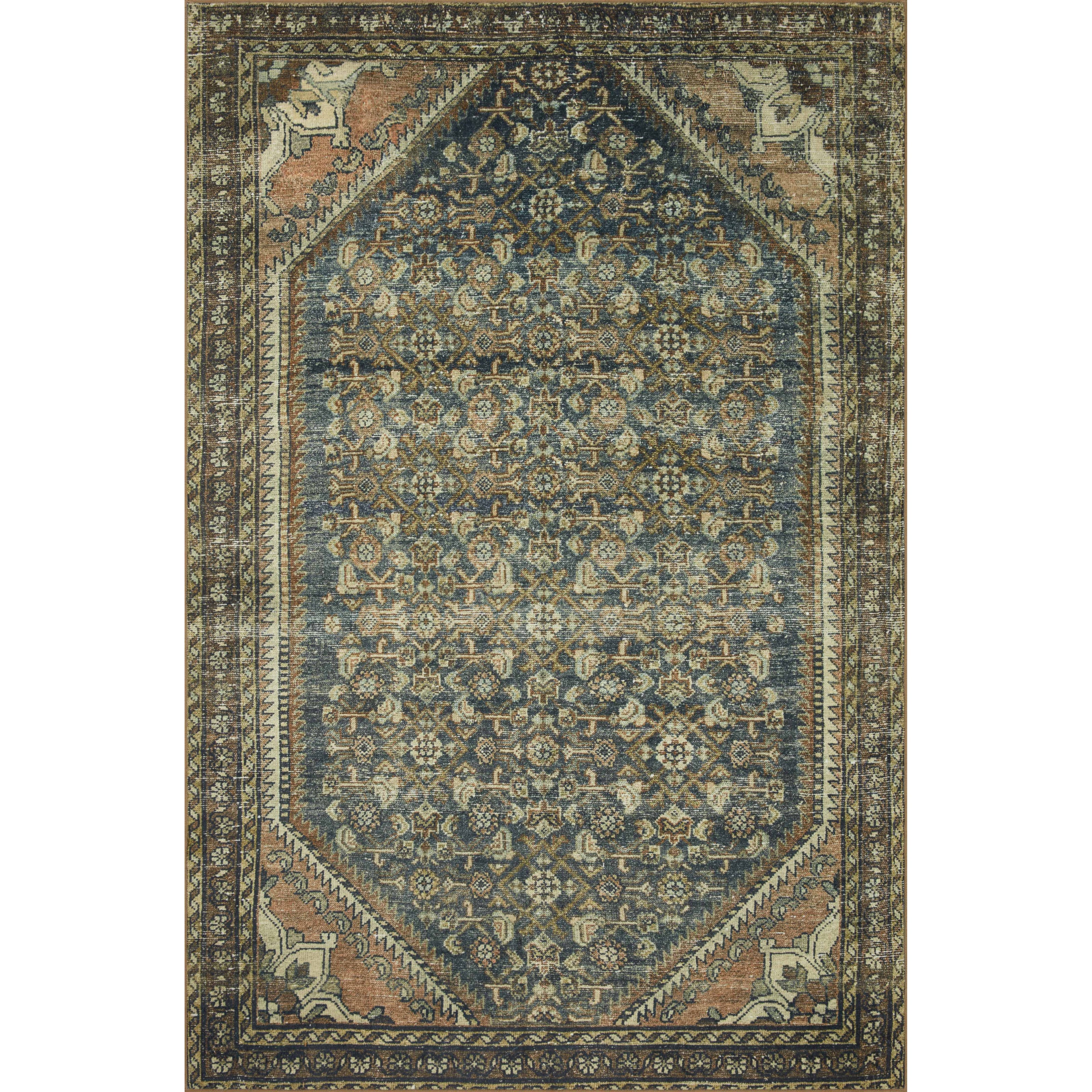 Magnolia Home Banks BAN-02 Rug Denim / Clay DC10