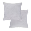 Michael Amini Roma II Comforter Set -  Platinum