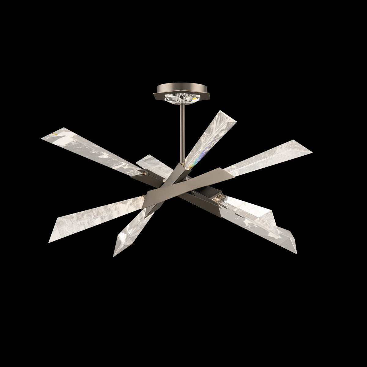 Schonbek Solitude BFM31428 Semi-Flush Mount