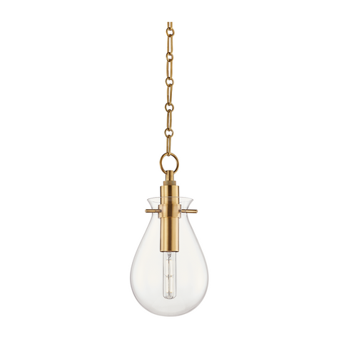 Hudson Valley Lighting Ivy 1 Light 7.5 inch Pendant Ceiling Light