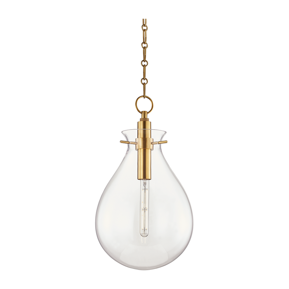 Hudson Valley Lighting Ivy 1 Light 12.5 inch Pendant Ceiling Light