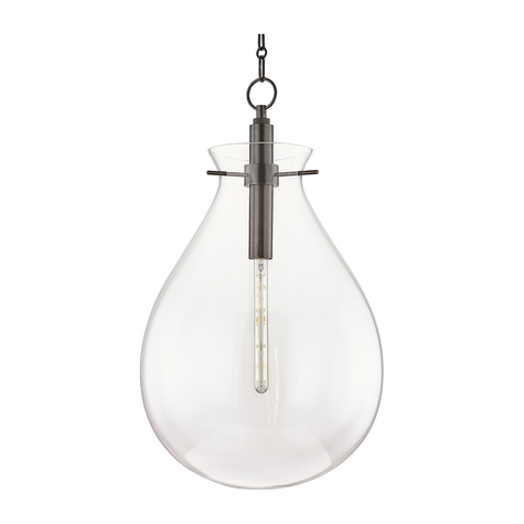 Hudson Valley Lighting Ivy 1 Light 18 inch Pendant Ceiling Light