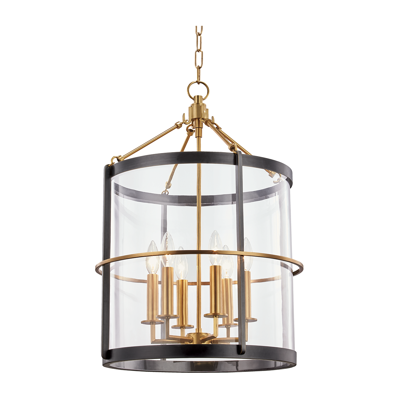 Hudson Valley Lighting Ren 6 Light 17.5 inch Lantern Ceiling Light