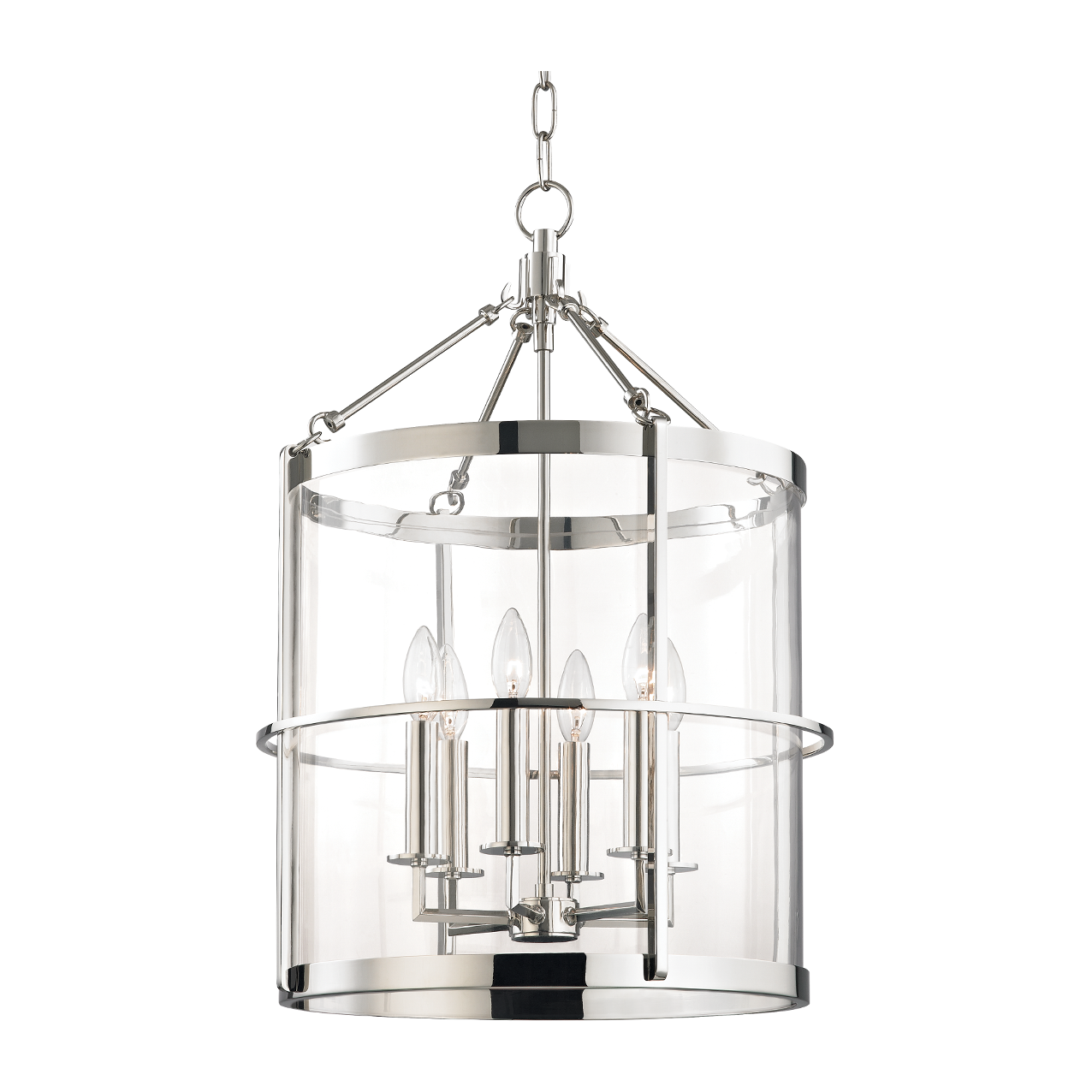 Hudson Valley Lighting Ren 6 Light 17.5 inch Lantern Ceiling Light