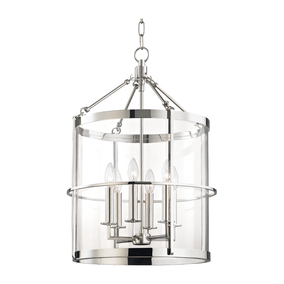 Hudson Valley Lighting Ren 6 Light 17.5 inch Lantern Ceiling Light