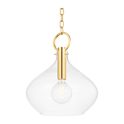 Hudson Valley Lighting Lina 1 Light 16.75 inch Pendant Ceiling Light