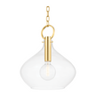 Hudson Valley Lighting Lina 1 Light 16.75 inch Pendant Ceiling Light