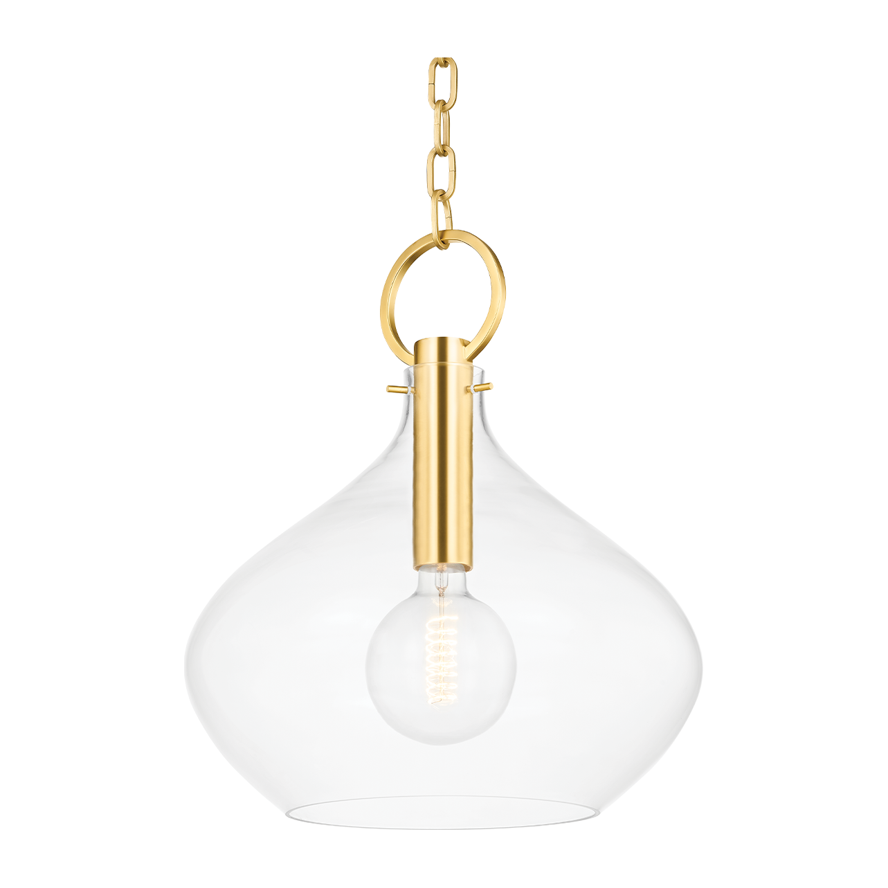 Hudson Valley Lighting Lina 1 Light 16.75 inch Pendant Ceiling Light