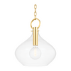 Hudson Valley Lighting Lina 1 Light 16.75 inch Pendant Ceiling Light