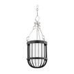 Hudson Valley Lighting Landon 1 Light 11.5 inch Polished Nickel/Black Pendant Ceiling Light Clearance