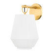 Hudson Valley Lighting Debi 1 Light 7.5 inch Aged Brass Wall Sconce Wall Light