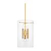 Hudson Valley Lighting Barlow 6 Light 10.75 inch Aged Brass Lantern Ceiling Light