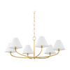 Hudson Valley Lighting Stacey 6 Light 40.25 inch Chandelier Ceiling Light