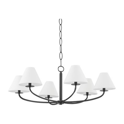 Hudson Valley Lighting Stacey 6 Light 40.25 inch Chandelier Ceiling Light