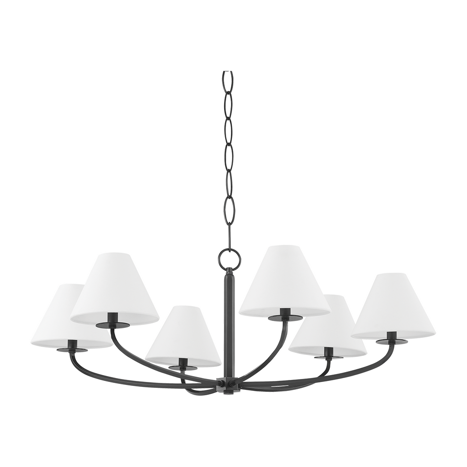 Hudson Valley Lighting Stacey 6 Light 40.25 inch Chandelier Ceiling Light