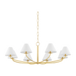Hudson Valley Lighting Stacey 8 Light 52.25 inch Chandelier Ceiling Light