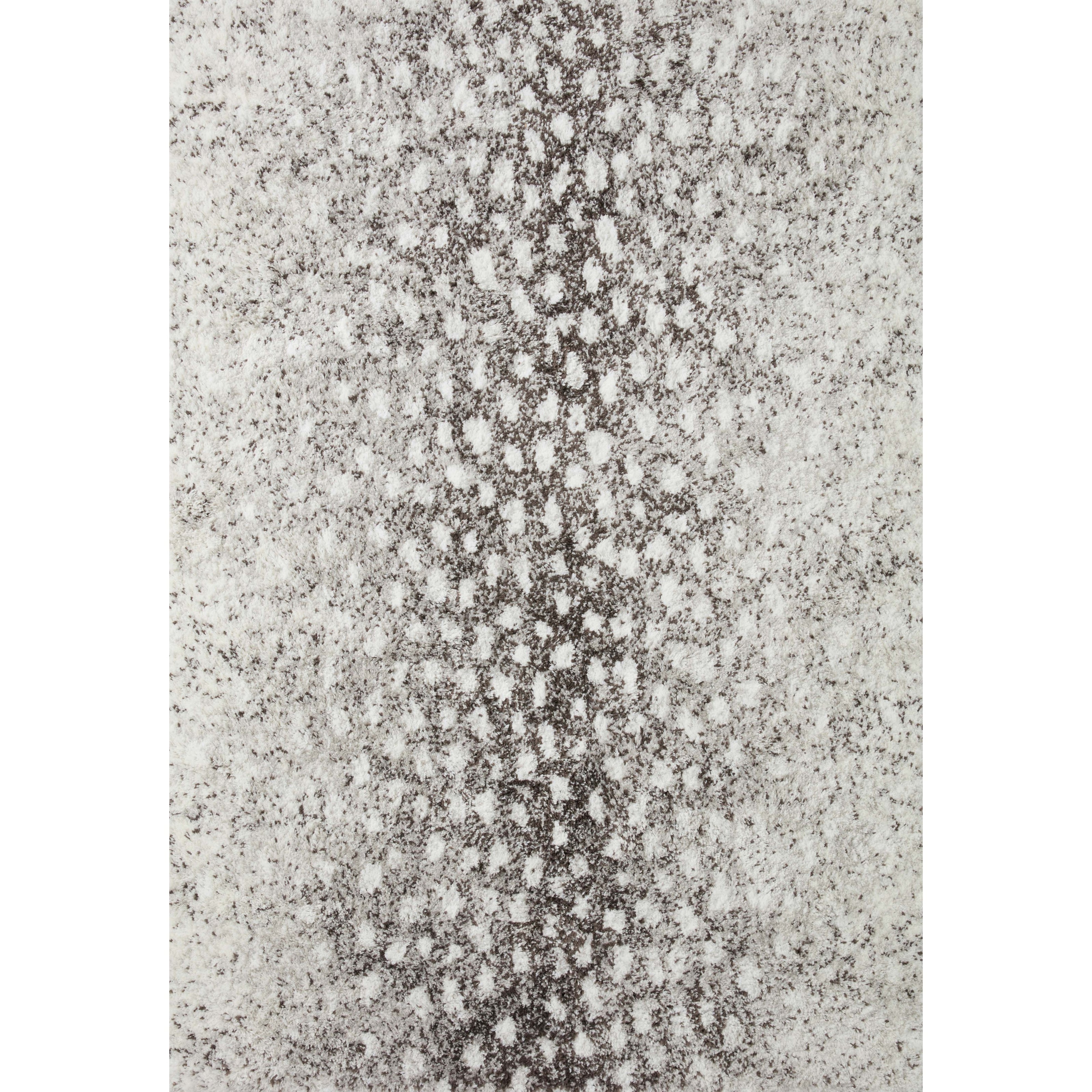 Loloi II Bliss Shag BLS-01 Grey / White Rug