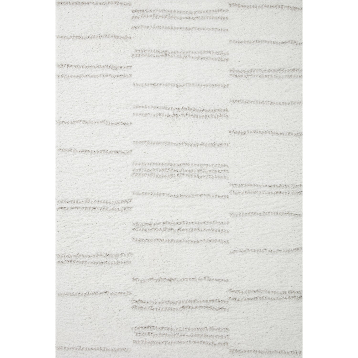 Loloi II Bliss Shag BLS-02 White / Grey Rug
