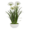 Uttermost Purity Agapanthus Centerpiece