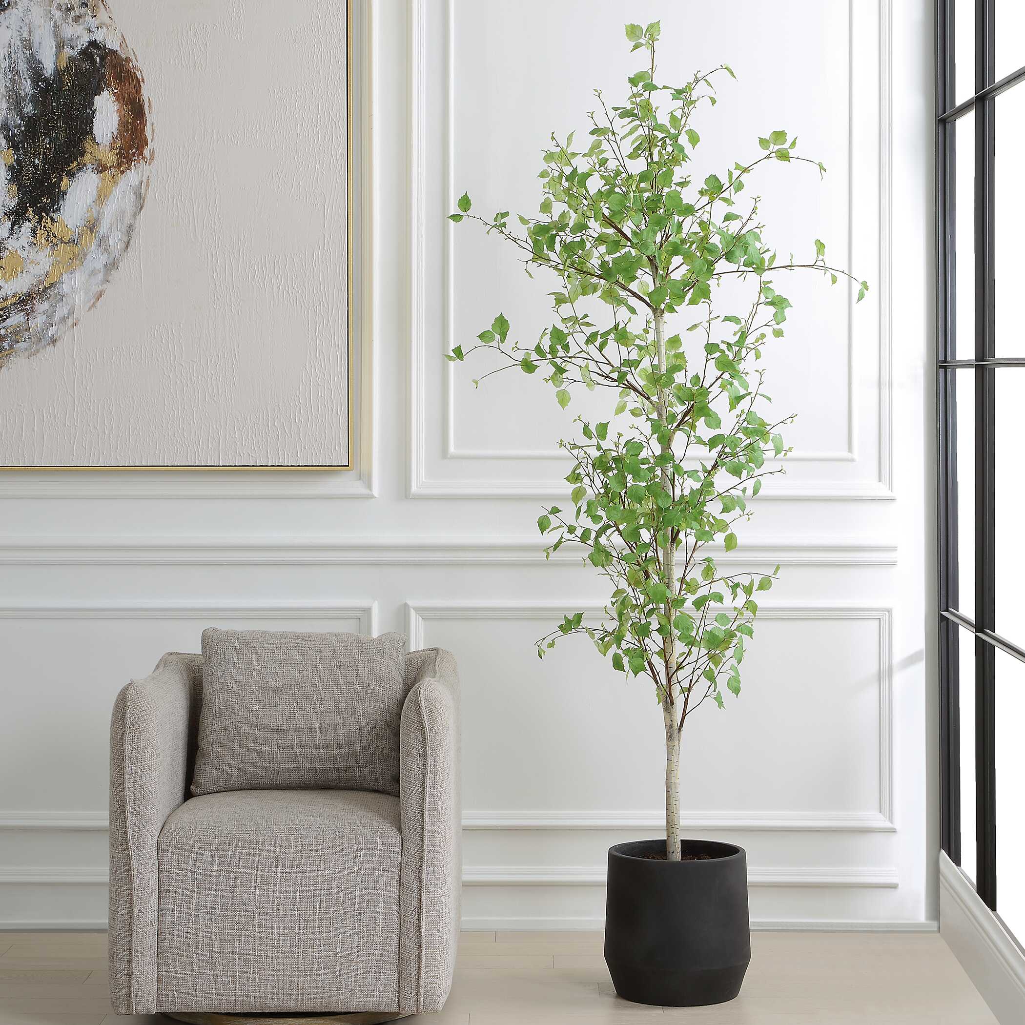 Uttermost Boreal Potted Birch Tree