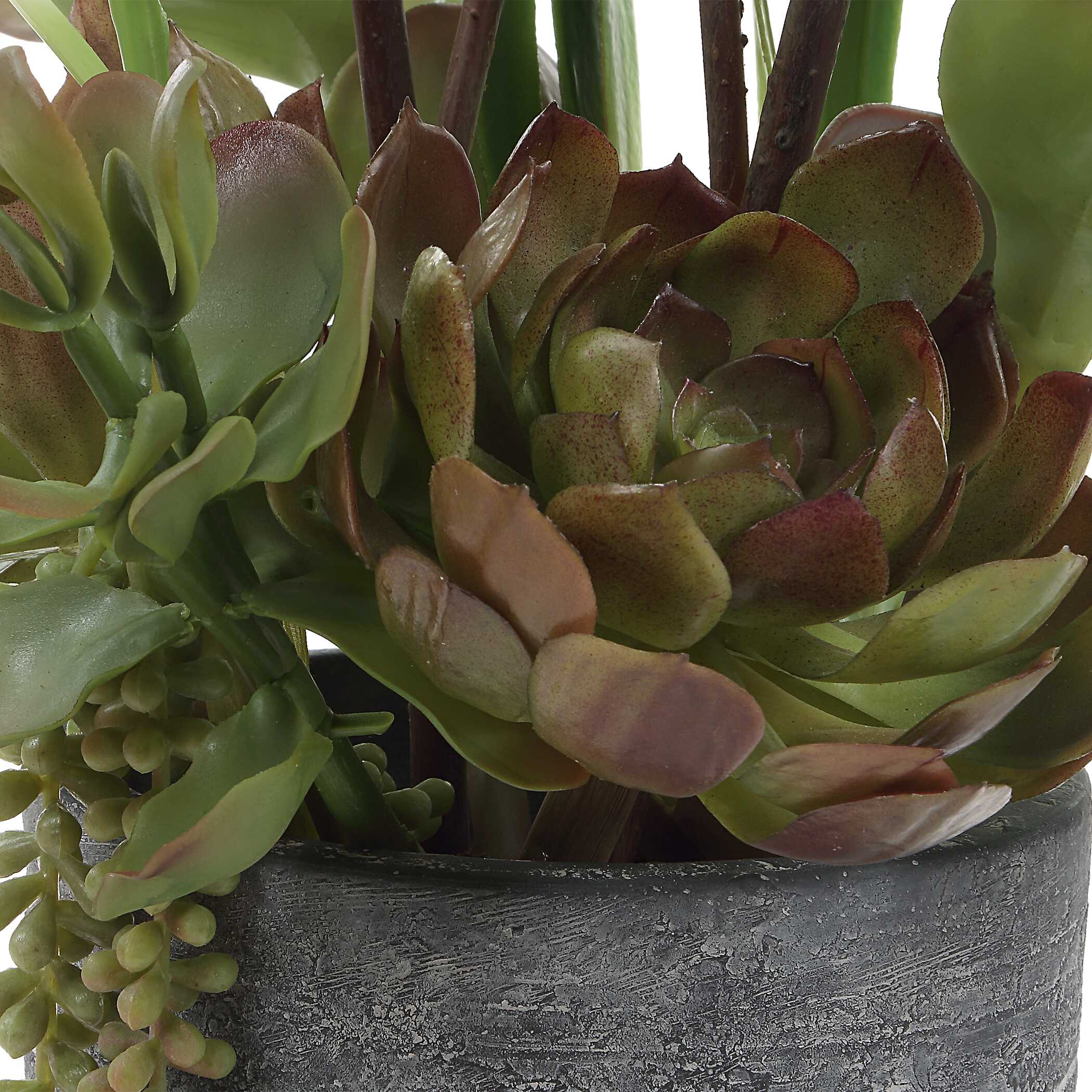 Uttermost Eterna Orchid Centerpiece & Vase