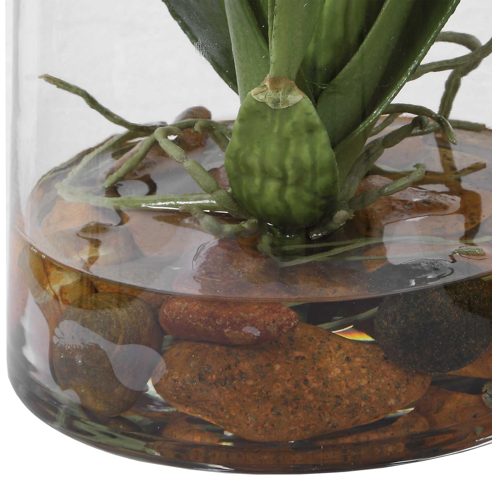 Uttermost Dancing Orchid In Glass Vase
