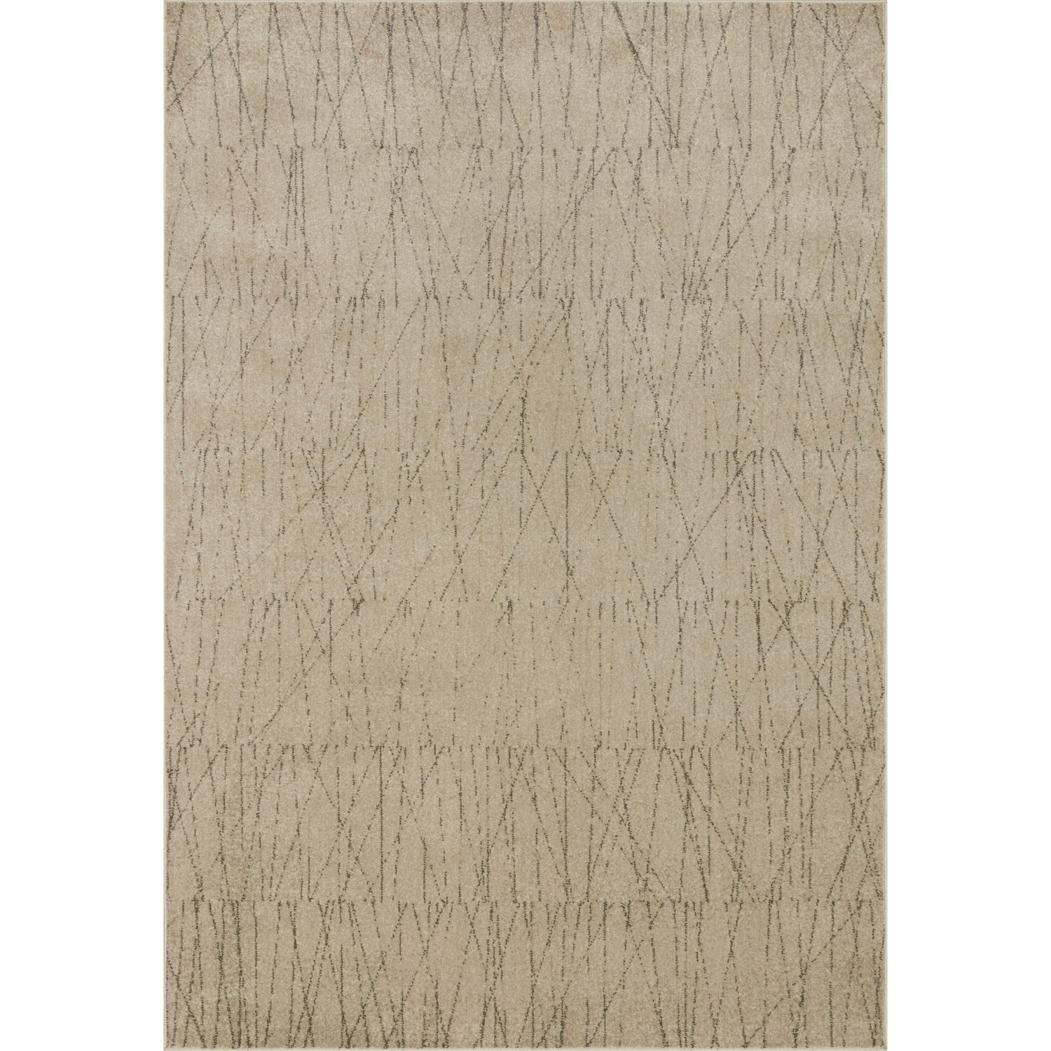 Loloi II Bowery BOW-05 Beige / Pepper Rug