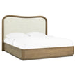 Pulaski Furniture Leeza Brown Upholstered Panel Bed