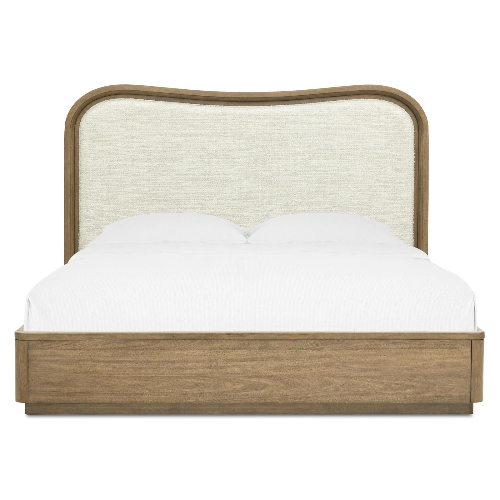 Pulaski Furniture Leeza Brown Upholstered Panel Bed