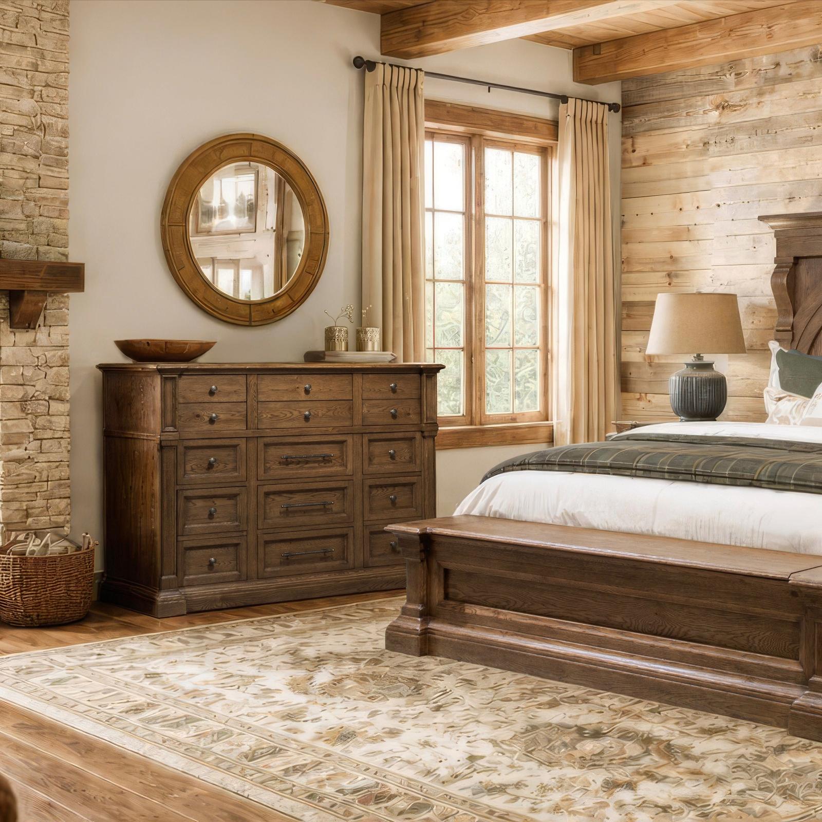 Pulaski Furniture Gallant Grove Brown Drawer Dresser Sale