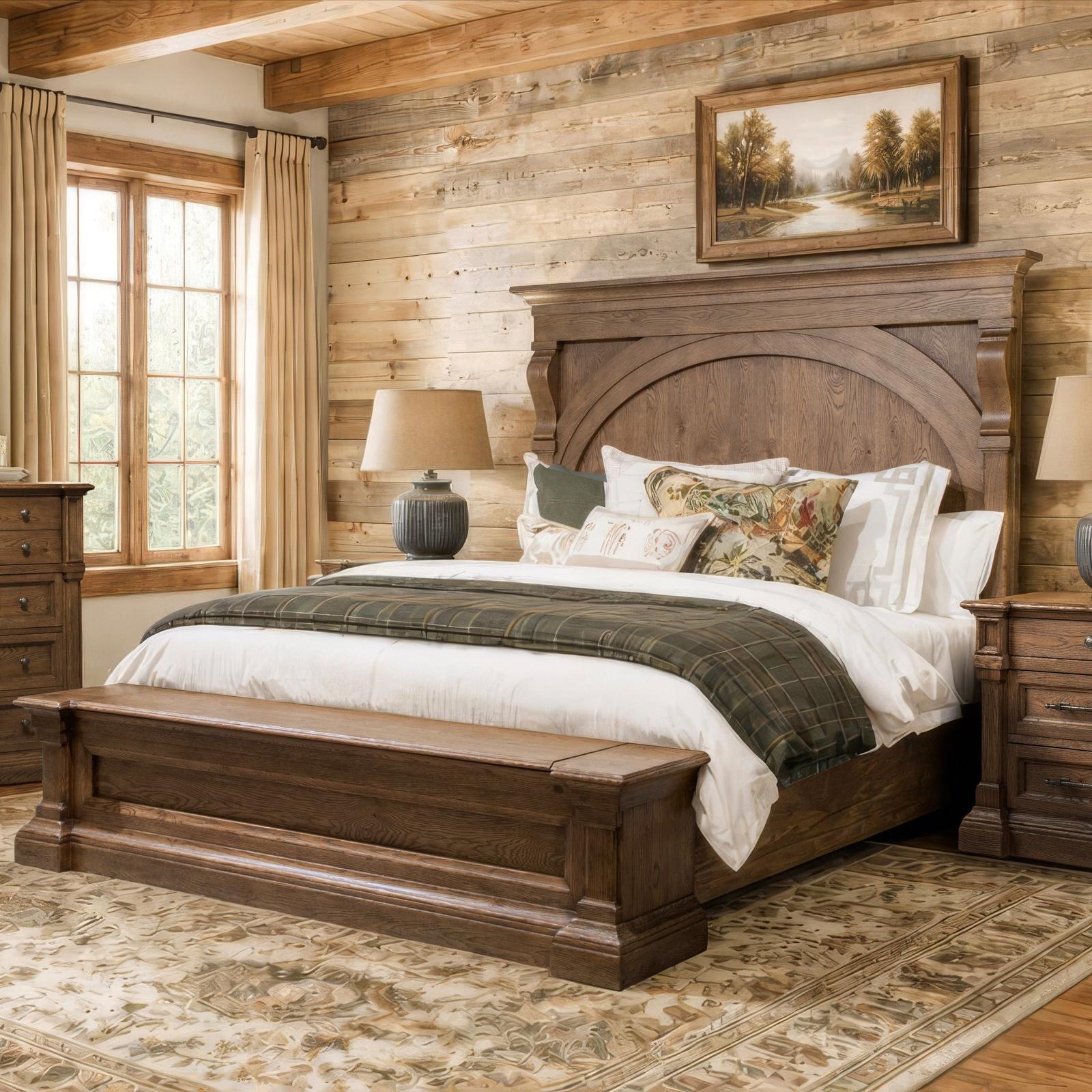 Pulaski Furniture Gallant Grove Brown Panel Storage Bed
