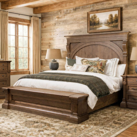 Pulaski Furniture Gallant Grove Brown Panel Storage Bed