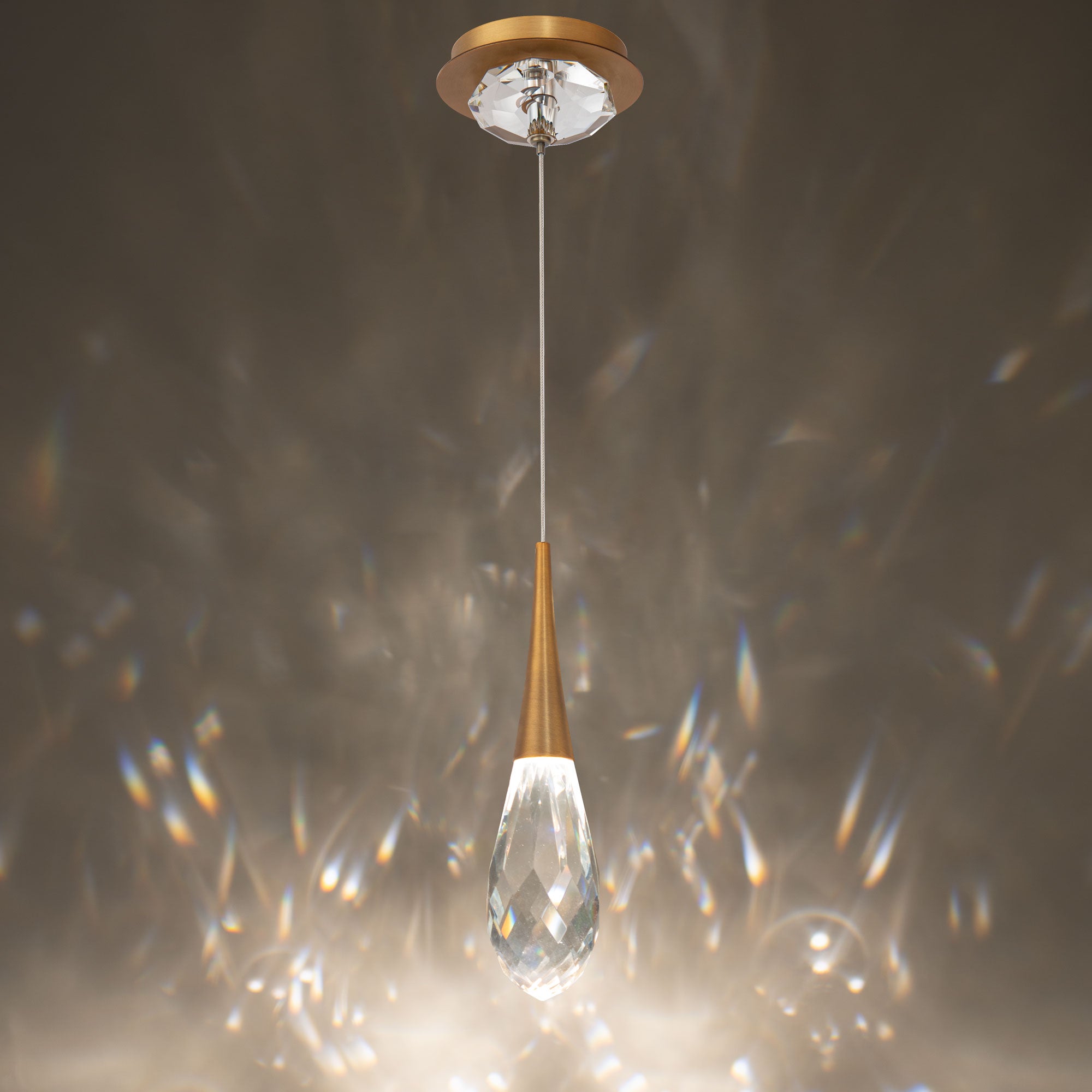 Schonbek Hibiscus BPD21213 Mini Pendant