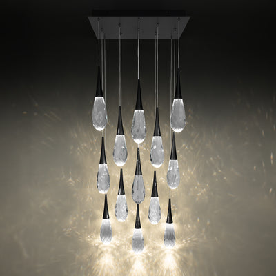 Schonbek Hibiscus BPD21213S Multi-Light Pendant