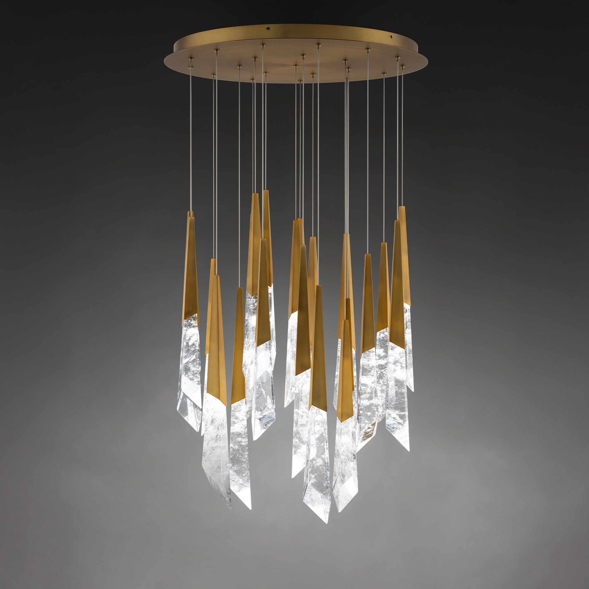 Schonbek Solitude BPD31421 Multi-Light Pendant