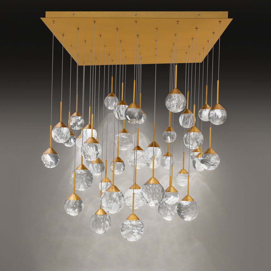 Schonbek Quest BPD40241S Multi-Light Pendant