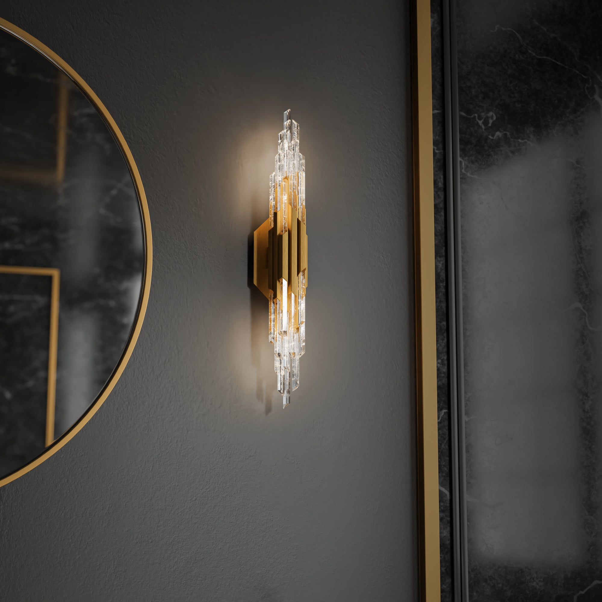 Schonbek Organza BWS65428 Bath Vanity & Wall Light