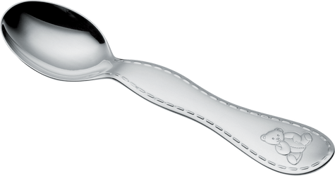 Christofle Charlie Bear Silver-Plated Baby Spoon